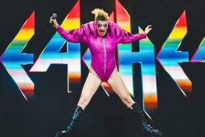 Peaches Instagram - Last week I had an incredible few days collaborating rehearsing and performing with these beautiful talented humans for @offdaysss Berlin/Hamburg.
We are all feeling a lot right now!
This was a moment where we could really express ourselves, our power and connect with an open energized crowd! 
Love all around! Photos by @budti last photo from @bijouxcone Instagram 
Performers
@_natashavergilio 
@federicadauri 
@madkate27 
@proggybla 
@itsjaomoon 
Thx to @_dominic_charles_ @holyhilary @blckcrckr @cyndyvillano @lanebentley