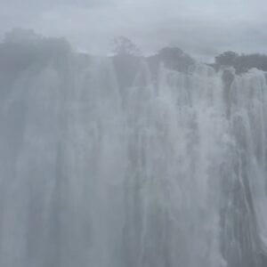 Pearl Thusi Instagram - My version of TLC is chasing water falls … 🌊
Waterfall rain hits different… the drip is crazy!

PS. Hope to have another adventure with you @chlomoolala 🤞🏽🤍

Would you love to visit Victoria falls?