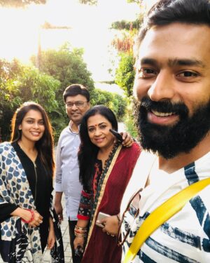 Poornima Bhagyaraj Instagram - Thank you @kikivijay11 for coming into our family and bringing happiness and joy . Sonu and Kiki you are our lifelines. Lots and lots of love to you both from amma and appa. May all your wishes come true soon🥰♥️♥️♥️♥️♥️♥️♥️♥️♥️♥️