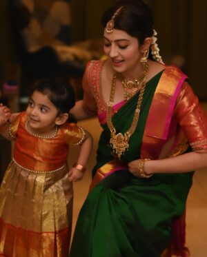 Pranitha Subhash Instagram - Namma mane putta gowri 🧿