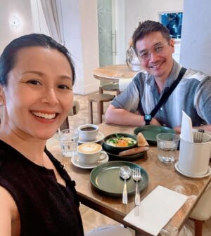 Priscelia Chan Instagram - My forever date ❤️😍 #ATmyhubbybuddybaby
