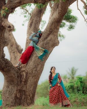 Priyanka M Jain Instagram - हरे कृष्ण हरे कृष्ण कृष्ण कृष्ण हरे हरे,हरे राम हरे राम राम राम हरे हरे🧿🦚 

Designer @sreha_designer_studio 
Captured by @thehashtag_photography 
MUA @praneetha_beautymakeover 
.

.

.

.

.

.

.

#krishna #krishnalove #krishnajanmashtami #janmashtami #janmashtamispecial #radhakrishna #rukmini #wohkisnahai #harekrishna #trend #trending #trendingreels #trendingnow #love #flute #gokul #brindavan #vrundavan #brundavan #gokulashtami #priyanka #priyankajain #priyankamjain #shiv #shiva #shivakumar #shivakumarmarihal #neverendingtales