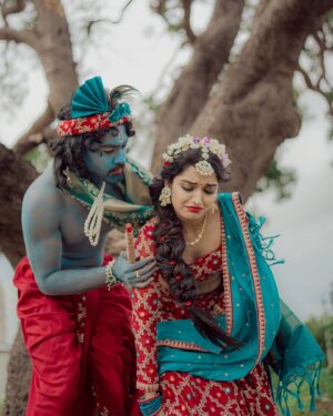 Priyanka M Jain Instagram - हरे कृष्ण हरे कृष्ण कृष्ण कृष्ण हरे हरे,हरे राम हरे राम राम राम हरे हरे🧿🦚 

Designer @sreha_designer_studio 
Captured by @thehashtag_photography 
MUA @praneetha_beautymakeover 
.

.

.

.

.

.

.

#krishna #krishnalove #krishnajanmashtami #janmashtami #janmashtamispecial #radhakrishna #rukmini #wohkisnahai #harekrishna #trend #trending #trendingreels #trendingnow #love #flute #gokul #brindavan #vrundavan #brundavan #gokulashtami #priyanka #priyankajain #priyankamjain #shiv #shiva #shivakumar #shivakumarmarihal #neverendingtales