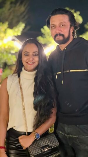 Priyanka Shivanna Instagram - Happiest Birthday @kichchasudeepa 
Wishing You The “MAX”IMUM Success Sir 🙏🏻
.
.
#birthday  #kicchasudeep  #2024