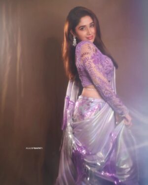 Purneima Day Instagram - Love at first lilac sight 🩷
.
📸  @kuldip1985 
👗 @royaltasta 
Make up and hair @punemakeupartist_vrushnali 
Jewellery @akshat_jewellery 
.
#gokuljanmastami #eventdiaries #dahihandi #dahihandi2024 #purniemaadey
