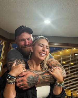 Rachel Van Dyken Instagram - Our 15th wedding anniversary was celebrated miles away. Nate was fighting fires, couldn’t get to me, I had to cancel a signing, and had all the kids while trying to keep the fort down and work. 
Tonight we went out and did a late celebration (a few weeks late) and were so blessed by the sweetest couple.
They had no tables but said hey if you’re cool with it you can sit at the end of their table and we were like, deal. We have no kids and we get a meal. Both of us would have sat on the floor and said thank you 😂 Anyways this couple was also celebrating their anniversary. They’ve been married 66 years. They were so sweet and I kept thinking we should pay their tab. Fast forward to them getting up and letting us know we were in charge of the tip after paying our bill and congratulating us on fifteen years. 
Not gonna lie, it’s been a horrendous year so I promptly burst into tears all over strangers. She reminded me of Grandma Nadine and even the server had to walk away bc she started getting emotional. All in all, a wonderful night. I’m so thankful for genuinely sweet people. They made us promise another fifteen years. We said yes. ❤️