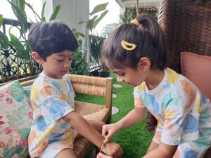 Radhika Pandit Instagram - Tiny Tots, big love..
Some unfiltered moments from our Rakshabandhan celebrations.
Hope you all celebrated with your loved ones too🤗🧿

#radhikapandit #nimmaRP