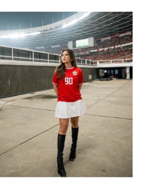 Raisa Andriana Instagram - Gak nyangka GBK 2.0 datang secepat ini .. Deg-degannya gak karu-karuan, gatau kehadiranku diinginkan atau enggak, tapi aku berdoa, datang kesini dengan energi dan niat yang baik, semoga juga diterima dengan baik. Dan, luar biasa, sampai gemeterrr & merinding, satu stadion mengumandangkan lagu-lagu kebangsaan bersama aku 🥹 Bangga dan haru bercampur aduk, dan pastinya GBK lagi-lagi menjadi pengalaman yang gak akan pernah kulupakan.. Makasi buat smua supporter timnas yg udah memberikan energi luar biasa semalam!! @timnasindonesia 

Photo @high_iso