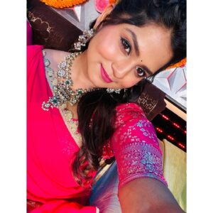 Raksha Gowda Instagram - Happy Gowri Ganesha to all ❤️