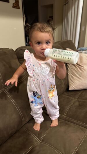 Raquel Pennington Instagram - Age, Name, Animal Sounds. - some of her language development. #14months @raquel_pennington We have to hide the camera or she knows and gets shy. ☺️ 🩷