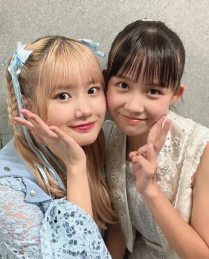 Reina Yokoyama Instagram - そうまゆめ〜💙
.
.
#morningmusume24
#ロージークロニクル
#相馬優芽 ちゃん
#横山玲奈