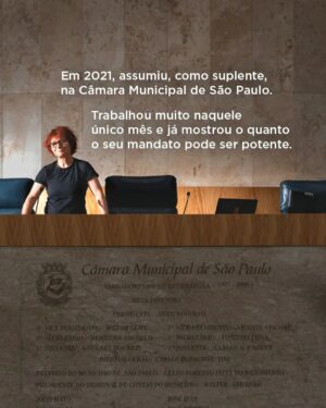 Renata Falzoni Instagram - A Renata Falzoni tem um bocado de histórias e realizações para contar, afinal são 70 anos de vida, dos quais mais de quatro décadas dedicadas à luta pelo direito à cidade. Durante todo esse tempo, ela vem atuando pela causa junto a associações, conselhos participativos, câmaras temáticas etc. 

Suas maiores contribuições para a bicicleta e a cidade seguem sendo por meio da comunicação ao propagar a ideia de cidade humana, verde, inclusiva, defender os direitos de quem vai a pé, pedalando ou de transporte público e divulgando os benefícios da bicicleta. 

Agora é hora de levar essa luta para a Câmara Municipal de São Paulo. 

Venha fazer parte deste MOVIMENTO que a Falzoni representa! 

Renata Falzoni para vereadora. 

Já guarda o número: 40.400

#movimentofalzoni
#nagarupadafalzoni
#renatafalzoni40400
#renatafalzonivereadora