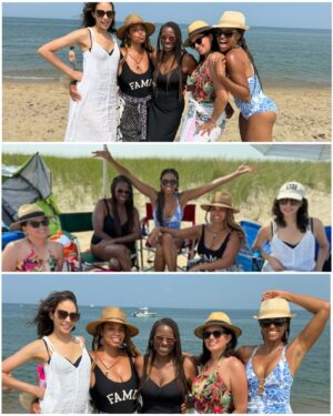 Renée Elise Goldsberry Instagram - Summer’s👏🏾Not👏🏾Over👏🏾 There’s 3 weekends left! Make more ☀️ memories this weekend! 🍉🌊💛 Here are a few moments from mine that didn’t make the grid… until now! 
#SummersNotOver #PhotoDump #GratefulVibes #summerfridays