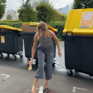 Rose Ayling-Ellis Instagram - Over half-way point but lets make it fashion 😂
@paralympicsgb_official 
@channel4 
@nathankleinstyling