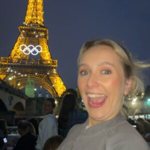 Rose Ayling-Ellis Instagram - Paralympics 2024 in Paris have come to an end. It has been brilliant, and I loved co-presenting with Batman 🦇 @clarebalding. What she does behind the scenes is insane, and as a nation, we are so lucky to have her on our screens. 
@elliesimmonds is such a sweetheart. Her knowledge is so impressive, and she always shares it with such elegance. 
I always felt comfortable and safe sitting alongside them, which is so important because I definitely did something that was out of my comfort zone. 
I couldn’t have done this without my interpreter team - Rebecca, Tobi, and Kirsty “my earpieces lady”. I couldn’t do my job if they didn’t do what they did. 
Thank you to @channel4 @wearewhispertv @angustvman for providing the tools to show that deaf people can do live TV. I hope this is not the end, and we will continue seeing more deaf people breaking the barriers of what is possible. Inclusivity is everyday life, not once every four years. That is what the Paralympics have always stood for. 
Now I’m going to wrap myself in a duvet, watch movies,  sleep and eat crisps. I’m dead now 😂