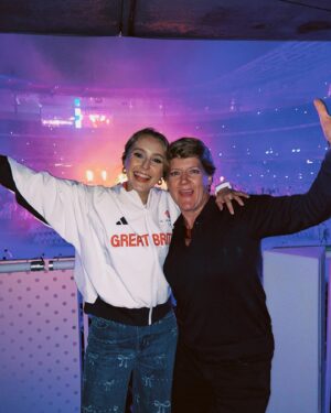 Rose Ayling-Ellis Instagram - Paralympics 2024 in Paris have come to an end. It has been brilliant, and I loved co-presenting with Batman 🦇 @clarebalding. What she does behind the scenes is insane, and as a nation, we are so lucky to have her on our screens. 
@elliesimmonds is such a sweetheart. Her knowledge is so impressive, and she always shares it with such elegance. 
I always felt comfortable and safe sitting alongside them, which is so important because I definitely did something that was out of my comfort zone. 
I couldn’t have done this without my interpreter team - Rebecca, Tobi, and Kirsty “my earpieces lady”. I couldn’t do my job if they didn’t do what they did. 
Thank you to @channel4 @wearewhispertv @angustvman for providing the tools to show that deaf people can do live TV. I hope this is not the end, and we will continue seeing more deaf people breaking the barriers of what is possible. Inclusivity is everyday life, not once every four years. That is what the Paralympics have always stood for. 
Now I’m going to wrap myself in a duvet, watch movies,  sleep and eat crisps. I’m dead now 😂