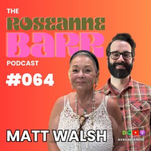 Roseanne Barr Instagram - Filmmaker, author and host of The Matt Walsh Show, @mattwalshblog joins Roseannes to promote his latest film Am I Racist? After immense success with his last film What Is A Woman? (streamed on The Daily Wire) Matt is back with an even bigger movie!  Am I Racist? is a hilarious documentary that shows the truth behind DEI training and the left’s general hatred of white people.
It is Matt’s first film that has a national theatrical release. Go see it in theaters September 13th! *audio available now on your favorite podcast platform, video will be “live” on rumble @6CDT! #amiracist #dailywire #podcast