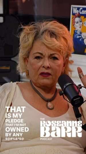 Roseanne Barr Instagram - If you haven’t had a chance to watch this week’s episode this is what you’ve missed… Full episode is up on rumble! (Or wherever you get your podcasts) #roseanne #roseannebarrpodcast #podcast #tomalthouse