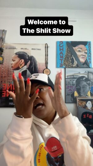 Roxanne Shanté Instagram - Welcome to the Shlit Show yeah I know how I spelled it because 💩 is Lit 🔥 smh