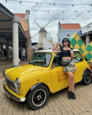 Ruchira Jadhav Instagram - Discovering Malaysia’s charm 🇲🇾 One chic look at a time!

#RuchiraJadhav ✨
#lookbook #stylingdiaries 
#InternationalTravelShow 
#Travel #love #travelshow #Bollylands

Which outfit did you like the most !