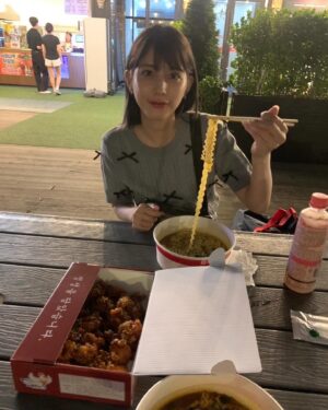Ruka Matsuda Instagram - バビュッと韓国旅行🇰🇷
それはそれは食べまくりましたとさ！！