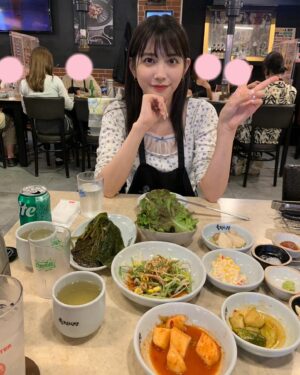 Ruka Matsuda Instagram - バビュッと韓国旅行🇰🇷
それはそれは食べまくりましたとさ！！