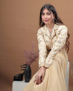 Ruma Sharma Instagram - I can hear your thoughts like a melody 💕
.
.
Shot by - @lsd.photography.official 
Edit by - @sk_photograpahy 
.
#designerlook #designershoot #designerwearinspiration #fashionshoots #rumasharma #aestheticpost #aestheticphotography #fashionlookbook #designerwear