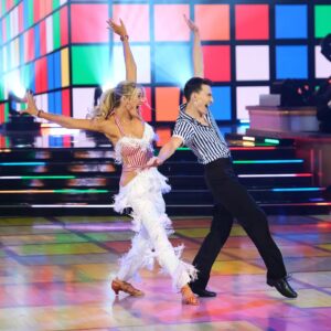 Rylee Arnold Instagram - There’s no stopping the good times with Stephen and Rylee! Comment ⭐️ if you loved their high-energy Premiere Jive. #DWTS