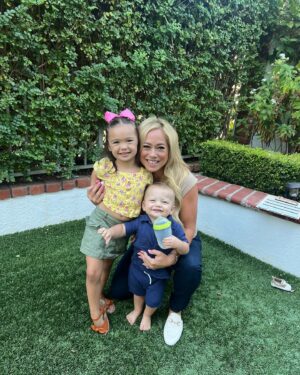 Sabrina Bryan Instagram - Our Lil Boo Thang started Pre-K! She is so pumped for all the new adventures, friends, and learning this year! Have the best time babygirl! We love you so much!! 🩷💛 #comilliamonroe #backtoschool #prek #momlife #wantstobeadancecoach #myheart