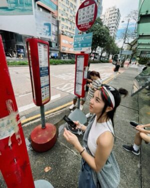 Sabrina Ng Instagram - 做咗遊客半日 香港幾好吖