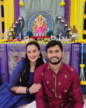Sai Lokur Instagram - Ganpati Bappa Moryaa 🙏😅

#ganpatibappamorya