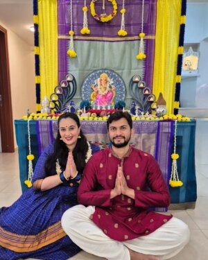 Sai Lokur Instagram - Ganpati Bappa Moryaa 🙏😅

#ganpatibappamorya