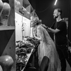 Samantha Barks Instagram - Today is the day, our final day in Arendelle. I am in full denial and I think I will be until we take our final bow so I don’t have all the words I want to say but for now I want to say some thank yous. It feels strange to call it a job as it has been so much more than that so I will say this is the most magical experience and I am so grateful for everyone along the way! I want to thank everyone who has come to watch us and for your lovely messages and love for the show (I LOVE seeing the sea of blue sequins that is all the little Elsa dresses in the audience 🥰). To our amazing crew, wigs, wardrobe, front of house, sound department, stage management, orchestra and all the casts over the 3 years each one of you is magic and it has been such a pleasure to work with you in bringing this magical show to life every night! To my Sister @lauradawkes_ you are a machine and a powerhouse and I couldn’t feel luckier to be up on that stage with you as we take our final bow❄️💙 @danny_with_a_camera 📸