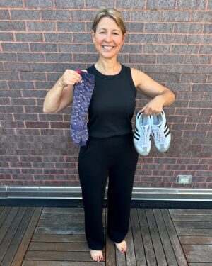 Samantha Brown Instagram - Swipe thru to see how I build the perfect travel outfit. 

👖  👚 Start with soft fabric pants and t-shirt.  Pants should have waistband that won’t cut into your stomach or feel too stiff. 

🧦 compression socks! I actually put these on before my flight and for its duration.  They get a little too intense after 8 to 10 hours. 

👟 comfortable shoes.  I like sneakers but Slip ons are best if you think you’ll need to take off for security.  When I get to my seat I’ll loosen the shoe strings so when my feet expand they don’t cut off cirulation. 

👕 More Layers and coverage.  Loose fitting top layer that’s again: super soft. Full length sleeves. 

🧥 Jacket.  No matter what time of year it’s always spring on a plane.  I always wear a light zip up jacket that’s easy to remove. I never wear pullovers- too hard to take off without hitting nearby seatmate.

🧣 My travel scarf! Something bright colored so if I’m meeting people I can say “I’ll be wearing a yellow scarf”.

#travel #travelclothing #travelfashion