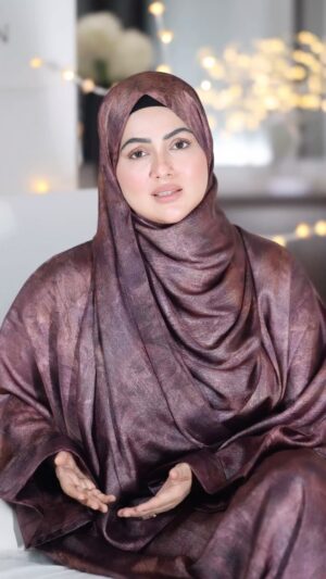 Sana Khan Instagram - May we All realise the importance of of our lives the reason why we are here in this world.

Protect your Emaan 
Protect your Akhirah 

Life is too short so don’t waste it my brothers and sisters.

Abaya @hayabysanakhan 
Sofia Abaya Set 
Shade: Jam 

{ sanakhan , anassaiyad, saiyadtariqjamil, Islamireminder }
