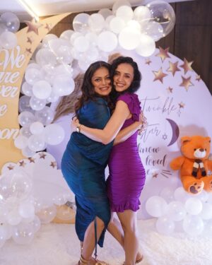 Sanaya Irani Instagram - Love and only love for you two @dhamidrashti @khemkaniraj ❤️❤️.Congratualtions Babies, I am so excited for both of you as you embark on this incredible journey of parenthood. May your days be filled with joy, laughter, and the sweetest moments. Wishing you all the love and happiness as you prepare to welcome your beautiful baby into the world. You’re going to be amazing parents and your little one is going to be the luckiest baby. I cannot wait to be the FAVOURITE MASI and thank you both for the sweetest belated Birthday gift. Love you guys 😘😘❤️❤️.