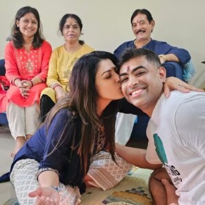 Sanchita Banerjee Instagram - Dear Bhai @banerjee84

On this Raksha Bandhan, I want to remind you how grateful I am to have you in my life. You’ve always been my protector, my guide, and my best friend. Thank you for standing by me through thick and thin, and for filling my life with so much love and laughter. 

May our bond grow stronger with each passing year. Wishing you all the happiness and success in the world. 

Happy Raksha Bandhan!"

@banerjeesupra @rumab17 

#rakshabandhan #love #positivity #festival #fun #instagood #instadaily #happy #cute #mumbai #family #blessed #ootd #picofday #smile #india