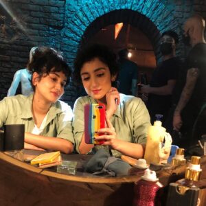 Sanjeeta Bhattacharya Instagram - FRENS! ‘Main Character Energy’ is out this Saturday the 7th - on the one year anniversary of #Jawan! 💞✨
We wrote this song on the sets of Jawan as an ode to our friendship, the unforgettable memories we shared,  being a part of something epic together and creating squad goals! But it’s also for YOU to feel like the main characters in your own lives. It’s a hype anthem for us, we hope it’s the same for you too hehe. WE CANNOT WAIT to share this with you, are you “ready”? 😉
Pre-save it now, link in bio!!
