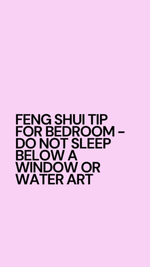 Sara Jane Ho Instagram - Another feng shui tip for the bedroom - Do not place your bed with your headboard against a window, or so that you sleep with a window above your head on the wall behind you. It’ll affect your sleep. And don’t put water imagery above your head when sleeping, it will literally put you under water 🌊 For more feng shui tips check out my Netflix reality show Mind Your Manners. It’s full of eastern philosophies and traditional Chinese medicine too.