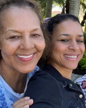 Sarah Cooper Instagram - Please join me in wishing a happy 75th birthday to my beautiful mom. She had my brother when she was 19 and she’s been mothering ever since. I wouldn’t have my happily child free life if it weren’t for her dedicating hers to raising us. Thank you mom, for the love and the sacrifices, the hugs and even the guilt trips. Thank you for always managing a smile even when it was hard. Thank you for teaching me how to find joy in each and every day. After the heartbreaks and the disappointments and the therapy, I always come back to the simple words you always say to me, as annoying as they are sometimes (and even though they are also the title of a Bobby McFerrin song): don’t worry, be happy. Somehow they ring truer with each passing year. Love you so much mom, you make me very happy ❤️
