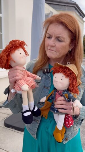 Sarah Ferguson Instagram - My office was on the 101st story of the World Trade Center. It was given to me by a good friend of mine, Howard Lutnick and it is where I conducted my charity work. 

The doll Little Red, the symbol of my charity, sat on her desk overlooking Manhattan on that fateful day when the towers came down. She came down through the rubble and landed fully intact. 

Little Red was carried out of the rubble in the fireman’s hat exactly as PJ, a child burn victim, was carried years earlier in the Oklahoma City bombing where the doll was first inspired to bring hope during difficult times and raise money for aide. 

Little Red now sits in the 9/11 memorial museum and serves as a reminder of hope within the darkness. We will #neverforget. 

Today you can donate to the Cantor Relief Fund should you wish to support families affected by disaster. 

@cfrelieffund 
https://www.cantorrelief.org/