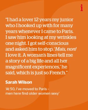 Sarah Wilson Instagram - For a woman living in a late capitalist culture, one invariably reaches an age (40, give or take) at which one becomes invisible, writes Sarah Wilson.

“Desire can no longer be marketed to us, nor can anything we do or say be sold as desirable to other demographics. We are neither nubile potential procreator nor homely grandmother. We occupy a wholly liminal space between roles deemed valuable by the market system.

“But not in Paris.”

⬆️ @_sarahwilson_ shares her experience at the link in @theipaper’s bio.