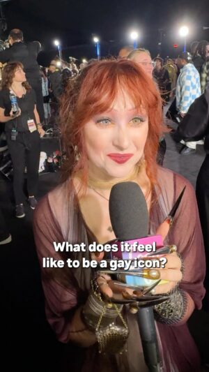 Sasha Colby Instagram - Sure awards are cool but to be Sasha's drag daughter?! Now THAT'S an achievement 💅 #VMAs