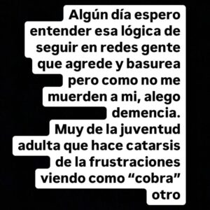 Sebastián De Caro Instagram - Espero mejore la cosa. Pero hay que empezar por casa…