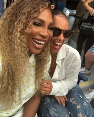 Serena Williams Instagram - If its serious I don’t want it. So much fun at the @usopen @aliciakeys 
Also if you can Go check out Hells Kitchen broadway! It’s a MUST 

#hellskitchen #usopen