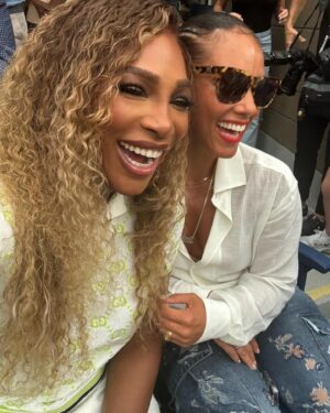 Serena Williams Instagram - If its serious I don’t want it. So much fun at the @usopen @aliciakeys 
Also if you can Go check out Hells Kitchen broadway! It’s a MUST 

#hellskitchen #usopen