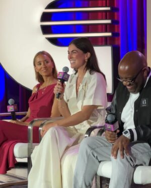 Serinda Swan Instagram - A wonderful day yesterday at @veecon with @_thewellnessoasis and @chase talking all things mental health. 
It was amazing to be on a panel with @createthelove @my.humandesign @elliottspeaks and moderated by the incredible @devibrown where we could discuss the importance of emotional intelligence and the work we’re doing at Blueprint to foster a generation with the life skills needed to navigate this ever changing world. As a kid who grew up with some learning challenges it was a pretty insane full circle moment. To be sitting on that stage and speaking about the power or Ed tech in personalizing our education system and supporting our teachers and councilors in bringing mental health and emotional intelligence into the classroom, little me felt super proud of adult me 🥰
Link in bio