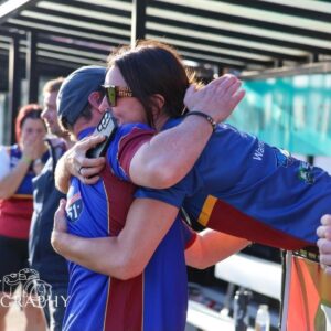 Sharni Layton Instagram - PREMIERS!!!! What a bloody pleasure being involved with the mighty Dustie's this year @warragulindustrials (who are an absolute VIBE btw) 

I'd love to say it was my heroic round 1 efforts (which proved my expertise now lie off the field 😂) or my sporadic 5 min inspo rev ups.. but really, it was an incredible group of hard-working humans who gave a shit about each other.

With 5 goals & 4 lead changes in the last 8 minutes, it was such a great spectacle of Div 1 MPFNL. 

Congrats Scottie, the gals & everyone involved. Very cool to win a flag in your second season in Div 1 😎

Up the Dusties!!🥇