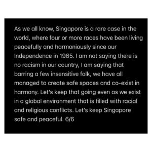 Sharul Channa Instagram - My humble appeal to the Singapore government and authorities -Sharul Channa, an Indian Singaporean.