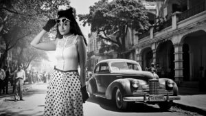 Sheena Chohan Instagram - I’ve always been a classic—seeking timeless elegance in every frame, and I’m inspired by the iconic characters whose charm through the ages remains the same.

International photographer @photoserge 

#sheenachohan #sergeramelli #international #retro #classic